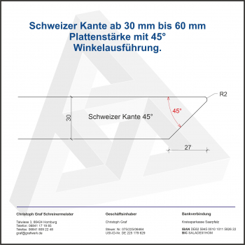 Kiefer Amerikanisch Massivholzplatte 40 mm
